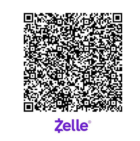 Zelle payment QR code for ZaZa Bio